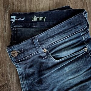 Slimmy Slim Straight Dark Jeans